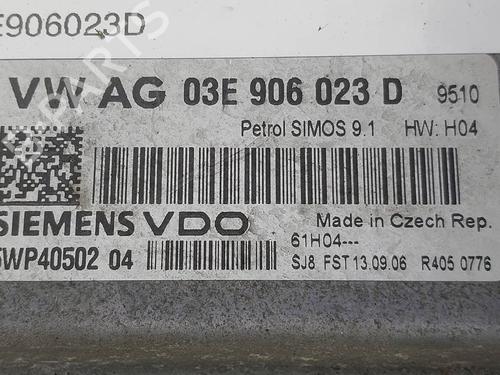 Engine control unit (ECU) SEAT IBIZA III (6L1) | BP38590806M57 - Image 3