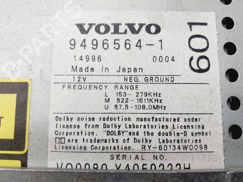 Radio VOLVO S80 I (184) T6 | BP27090739E6 
