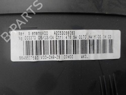 Instrument cluster PEUGEOT 607 (9D, 9U)  | BP33625515C47  - Image 5