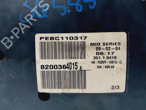 Instrument cluster RENAULT MEGANE II (BM0/1_, CM0/1_) 1.5 dCi (BM02, BM13, BM2A, CM02, CM13) | BP22245047C47 