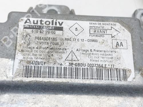 ECU airbags PEUGEOT 308 I (4A_, 4C_)  | BP12416280M53 