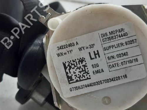 Rear left seatbelt JEEP RENEGADE SUV (BU, B1, BV) 1.6 CRD | BP6625278I29 