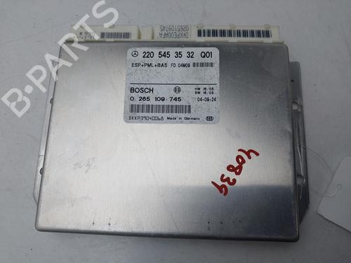 Used ESP ECU ESP ECU MERCEDES-BENZ S-CLASS (W220, V220) S 320 CDI (220.025, 220.125) (204 hp) 33219895 33219895