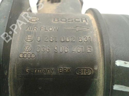 Mass air flow sensor SEAT IBIZA III (6L1)  | BP2872436M95 