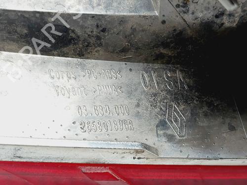 Rear bumper right light RENAULT KADJAR (HA_, HL_)  | BP29903813C82 