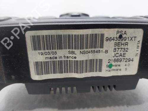 Climate control PEUGEOT 307 Break (3E) 2.0 HDI 110 | BP16529287I5 