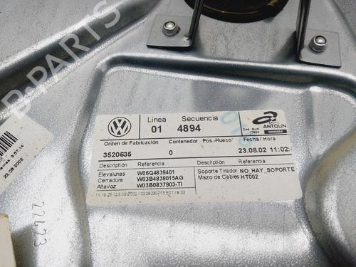 Rear left window mechanism VW POLO IV (9N_, 9A_) 1.2 12V | BP29594397C24 