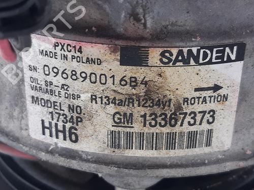 AC compressor OPEL ASTRA K (B16) 1.6 CDTi (68) | BP12945833M34 