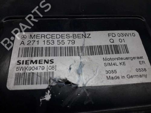 Engine control unit (ECU) MERCEDES-BENZ C-CLASS (W203) C 180 Kompressor (203.046) | BP4934923M57 