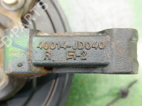 Zwrotnica przednia prawa NISSAN QASHQAI I (J10, NJ10) | BP30506625M26