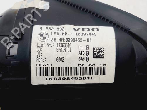 Instrument cluster BMW 1 (F20) 116 d | BP28428383C47 