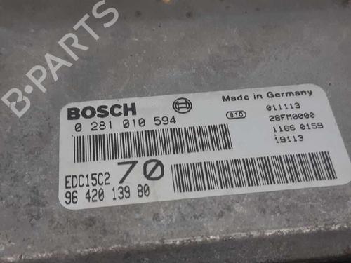 Engine control unit (ECU) PEUGEOT 206 Hatchback (2A/C) 2.0 HDI 90 | BP6833178M57 