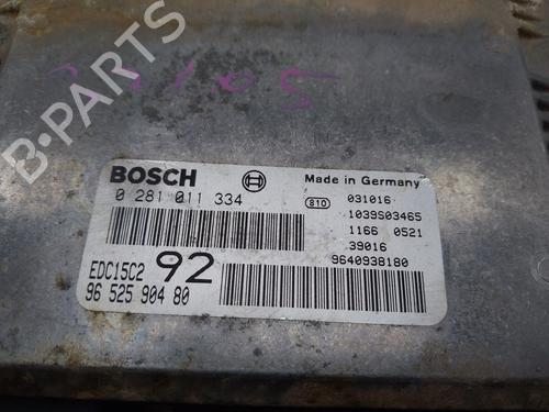 Engine control unit (ECU) PEUGEOT 807 (EB_) 2.0 HDi | BP14974825M57 