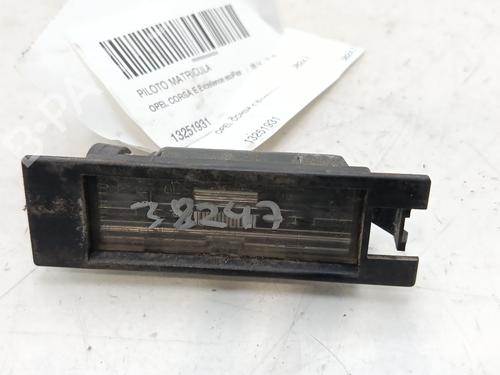 Used Licence plate light Licence plate light OPEL CORSA E (X15) [2014-2026] 34155108 34155108