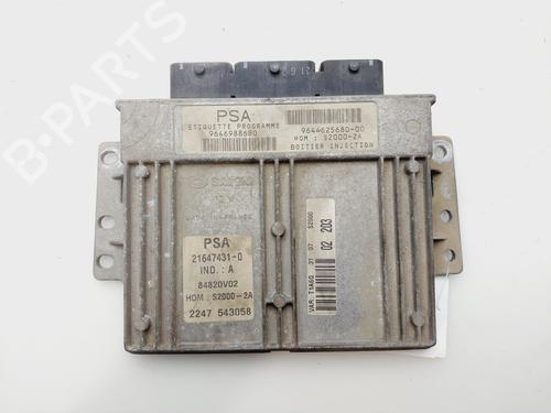 Used Engine control unit (ECU) PEUGEOT 206 Hatchback (2A/C) [1998-2012]  30590616