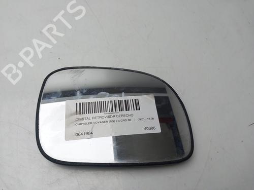 Used Right mirror glass CHRYSLER VOYAGER IV (RG, RS) 2.5 CRD (141 hp) 30831448