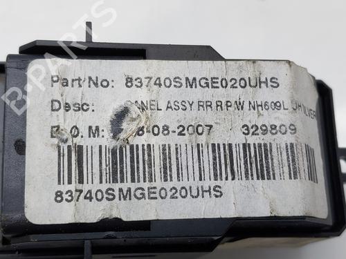 Right rear window switch HONDA CIVIC VIII Hatchback (FN, FK) 2.2 CTDi (FK3) | BP11492017I28 