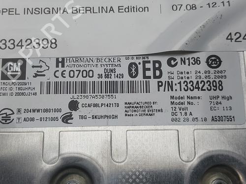 Electronic module OPEL INSIGNIA A (G09) 2.0 CDTI (68) | BP38014362M83 - Image 3