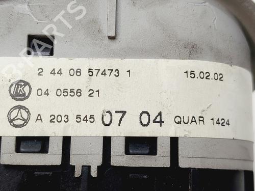 Headlight switch MERCEDES-BENZ C-CLASS Coupe (CL203) C 220 CDI (203.706) | BP31752724I24 - Image 4