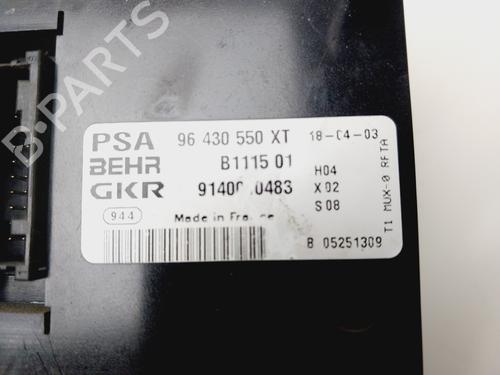 Airco bedieningspaneel PEUGEOT 206 Hatchback (2A/C) 1.4 HDi eco 70 | BP28314483I5 