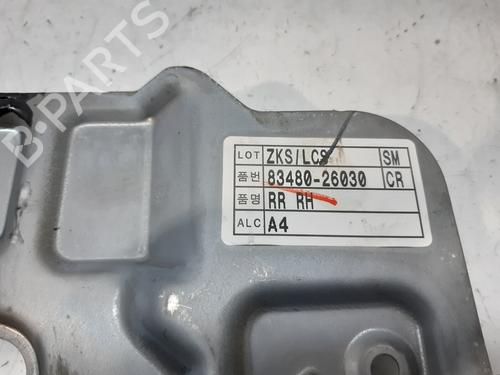 Rear right window mechanism HYUNDAI SANTA FÉ I (SM) 2.0 CRDi 4x4 | BP11861182C25 