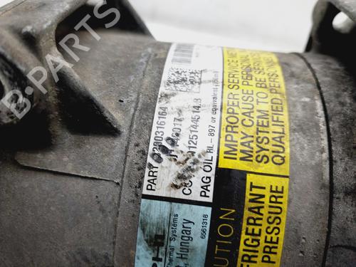 AC compressor RENAULT MEGANE II (BM0/1_, CM0/1_) 1.5 dCi (BM1E, CM1E) | BP19920812M34 