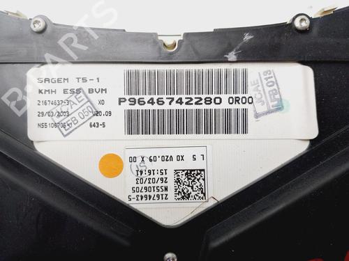 Instrument cluster PEUGEOT 307 (3A/C) 1.6 16V | BP28092990C47 