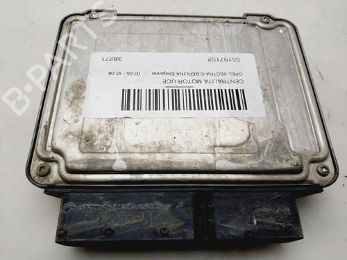 Engine control unit (ECU) OPEL VECTRA C (Z02)  | BP27661193M57 