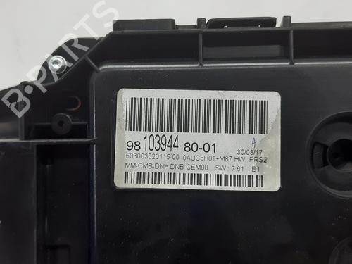 Instrument cluster PEUGEOT 5008 (0U_, 0E_)  | BP7880384C47 