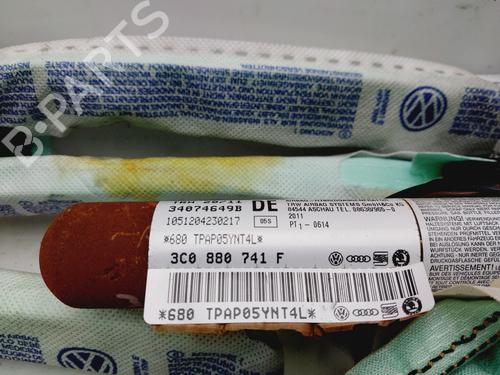 Venstre gardin kollisjonspute VW PASSAT B7 (362)  | BP20655128C11 