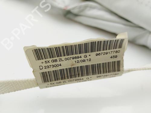 Right curtain airbag PEUGEOT 208 I (CA_, CC_)  | BP25266583C12 