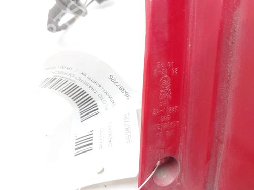 Right taillight CHEVROLET LACETTI (J200) 1.6 | BP16529122C35 
