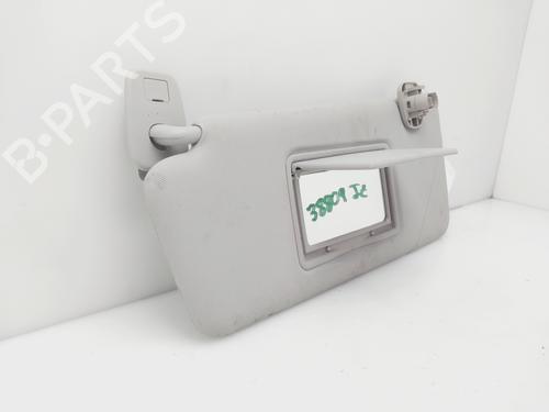 Left sun visor RENAULT MEGANE III Hatchback (BZ0/1_, B3_) 1.2 TCe (BZ2B, BZ11) | BP29531552I1 