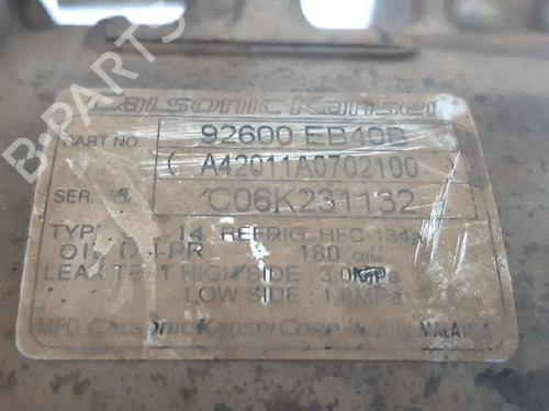 AC compressor NISSAN NAVARA NP300 (D40) 2.5 dCi 4WD | BP5039620M34