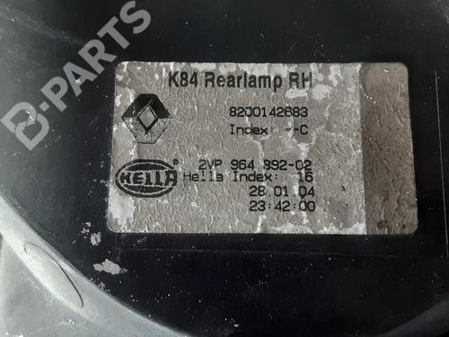 Right taillight RENAULT MEGANE II Estate (KM0/1_) 1.5 dCi (KM0F, KM0T, KM2B) | BP9204485C35 