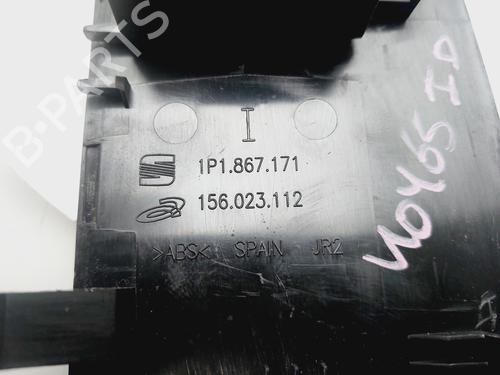 Left front window switch SEAT LEON (1P1) | BP31847407I27