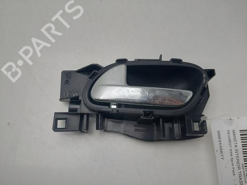 Used Rear left interior door handle PEUGEOT 3008 I MPV (0U_) [2009-2017]  31573215