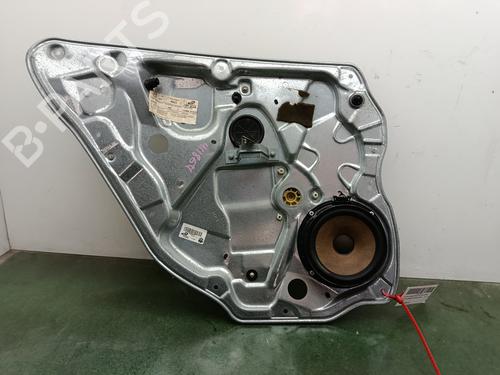 Rudehejsemekanisme venstre bagtil Rudehejsemekanisme venstre bagtil VW POLO IV (9N_, 9A_) 1.4 16V (80 hp) 34155280 34155280