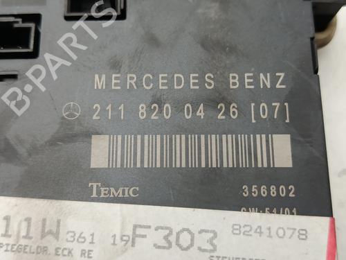 Comfort control module MERCEDES-BENZ E-CLASS (W211)  | BP29585816M56 