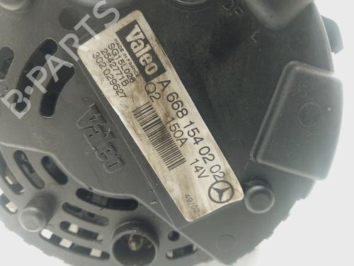 Alternator MERCEDES-BENZ A-CLASS (W168) A 160 CDI (168.006) | BP24998571M7 