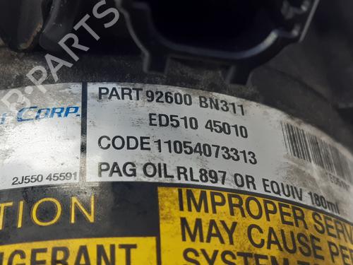 AC compressor NISSAN ALMERA TINO (V10)  | BP8525458M34 