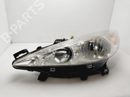 Venstre forlygte PEUGEOT 207 (WA_, WC_) [2006-2015]  32095226