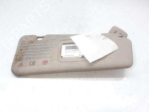 Right sun visor RENAULT LAGUNA III (BT0/1) 2.0 dCi (BT07, BT0J, BT14, BT1A, BT1S) (131 hp) 964000022R | 964000022R |