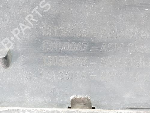 Grille OPEL ZAFIRA / ZAFIRA FAMILY B (A05) 1.9 CDTI (M75) | BP16987963C40 
