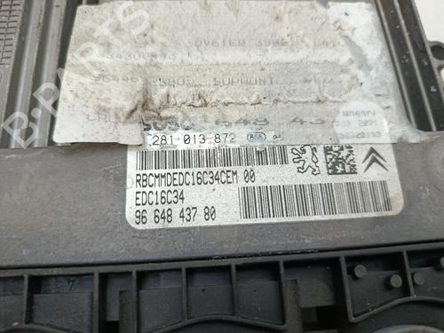 Engine control unit (ECU) PEUGEOT 308 I (4A_, 4C_) 1.6 HDi | BP31612212M57 