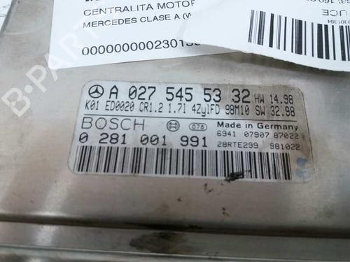 Engine control unit (ECU) MERCEDES-BENZ A-CLASS (W168) A 160 CDI (168.007) | BP2864290M57 