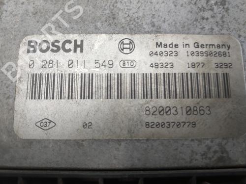 Engine control unit (ECU) RENAULT SCÉNIC II (JM0/1_) 1.9 dCi (JM0G, JM12, JM1G, JM2C) | BP38104231M57 - Image 3