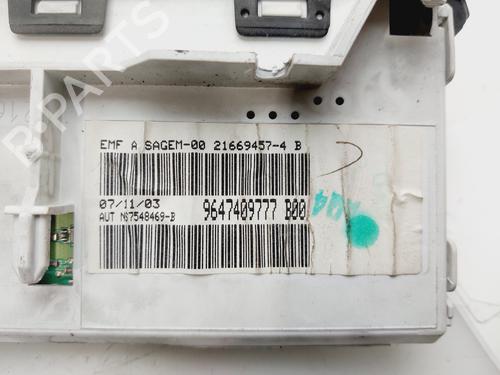 Display monitor PEUGEOT 206 Hatchback (2A/C) | BP30263828C48