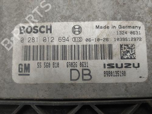 Engine control unit (ECU) OPEL ASTRA H (A04) | BP34113573M57 - Image 2