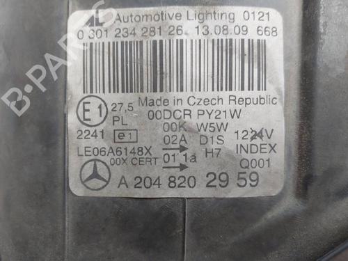 Left headlight MERCEDES-BENZ C-CLASS (W204) | BP38870257C28 - Image 3